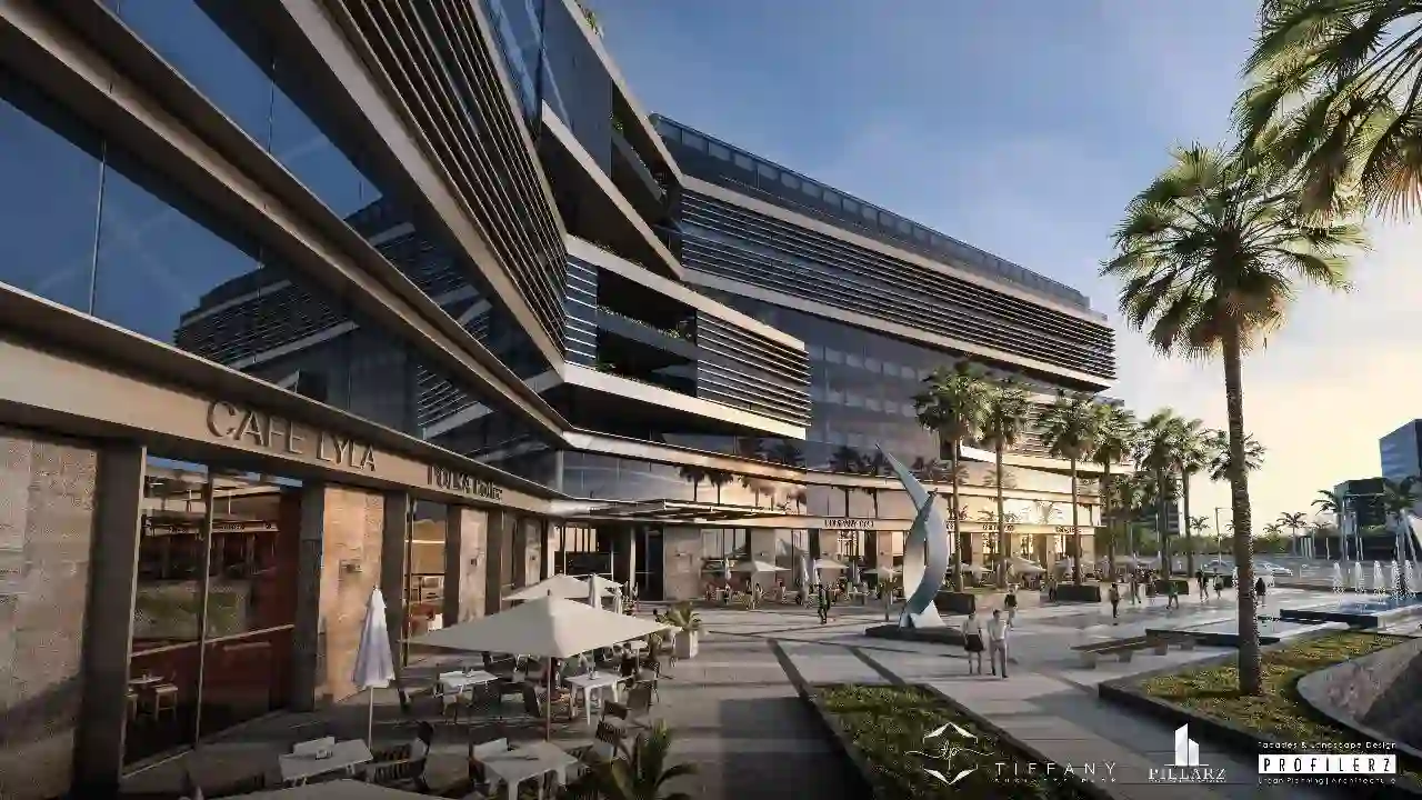 محل تجاري للبيع مول تيفاني بيزنس بارك Tiffany Business Park